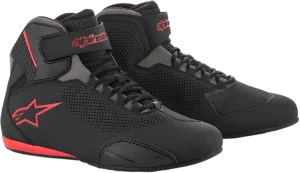 ALPINESTARS Sektor Vented Shoes - Black/Gray/Red - US 6 25156181316