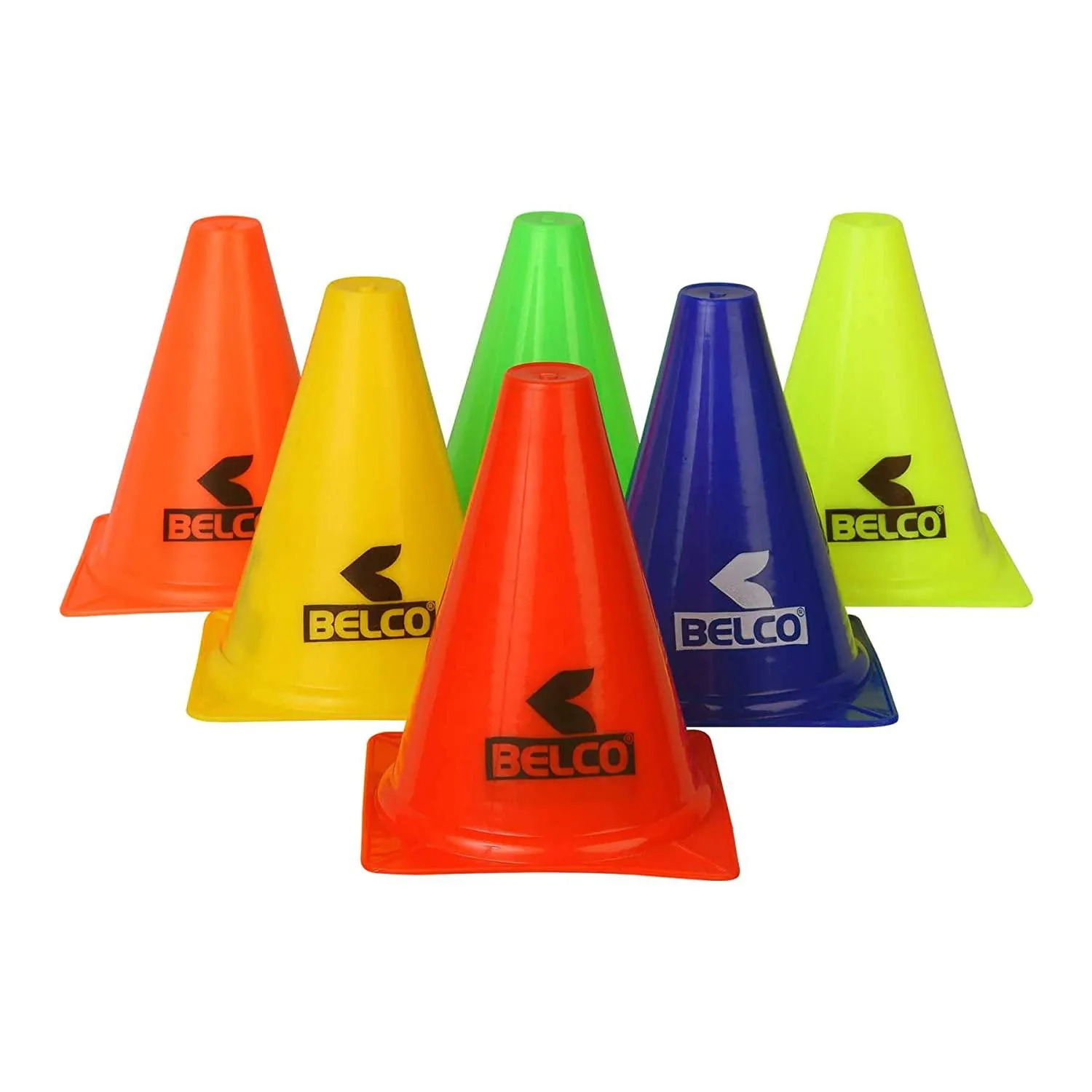 Belco Traffic Cones (Pair of 6) | KIBI Sports