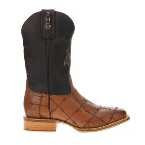 Bob Wire Square Toe Cowboy Boots