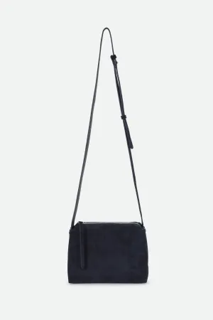 BRIDGET CROSSBODY SUEDE BAG IN NAVY