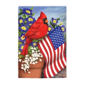 Cardinal Glory 2SIDED Garden Flag