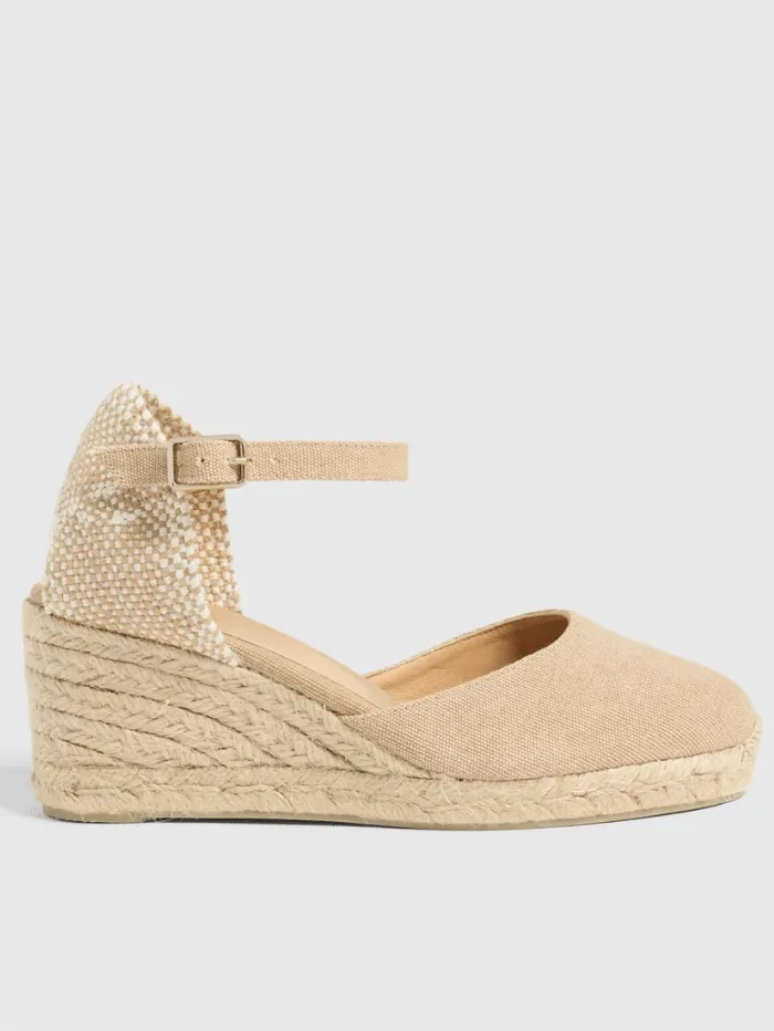 Castaner CAROL/6 Wedge Espadrilles In Sand 021655 2017