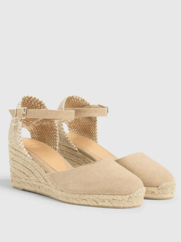 Castaner CAROL/6 Wedge Espadrilles In Sand 021655 2017