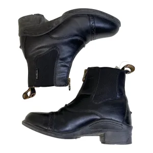 Dublin Altitude Zip Paddock Boots in Black - Children's 2