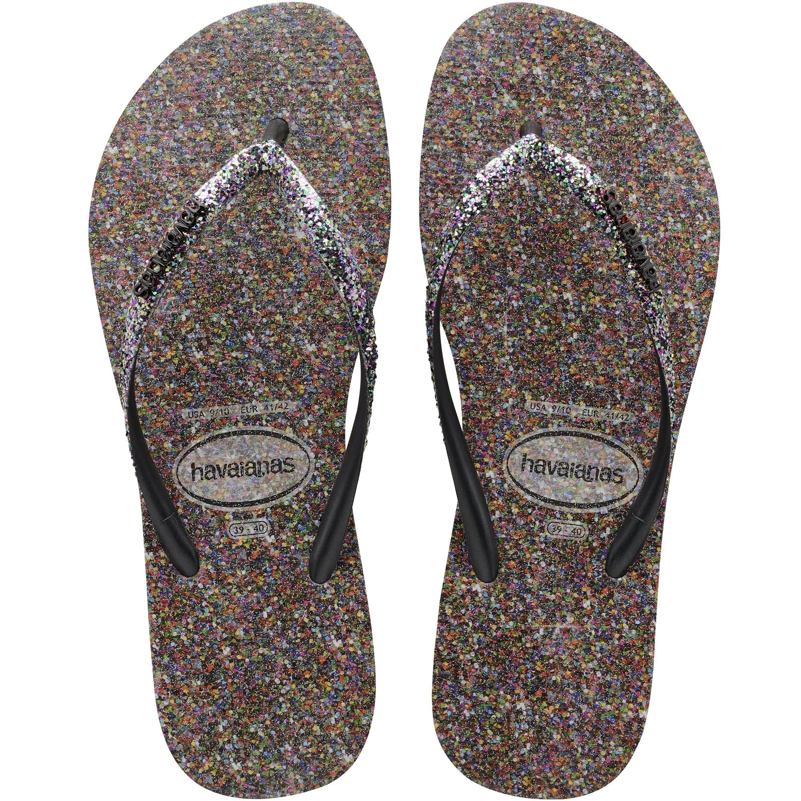 Havaianas Womens Slim Carnival Flip Flops - 5 UK