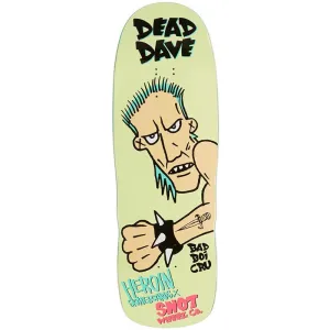 Heroin 10.10" Dead Dave Bad Boy Shaped Skateboard Deck