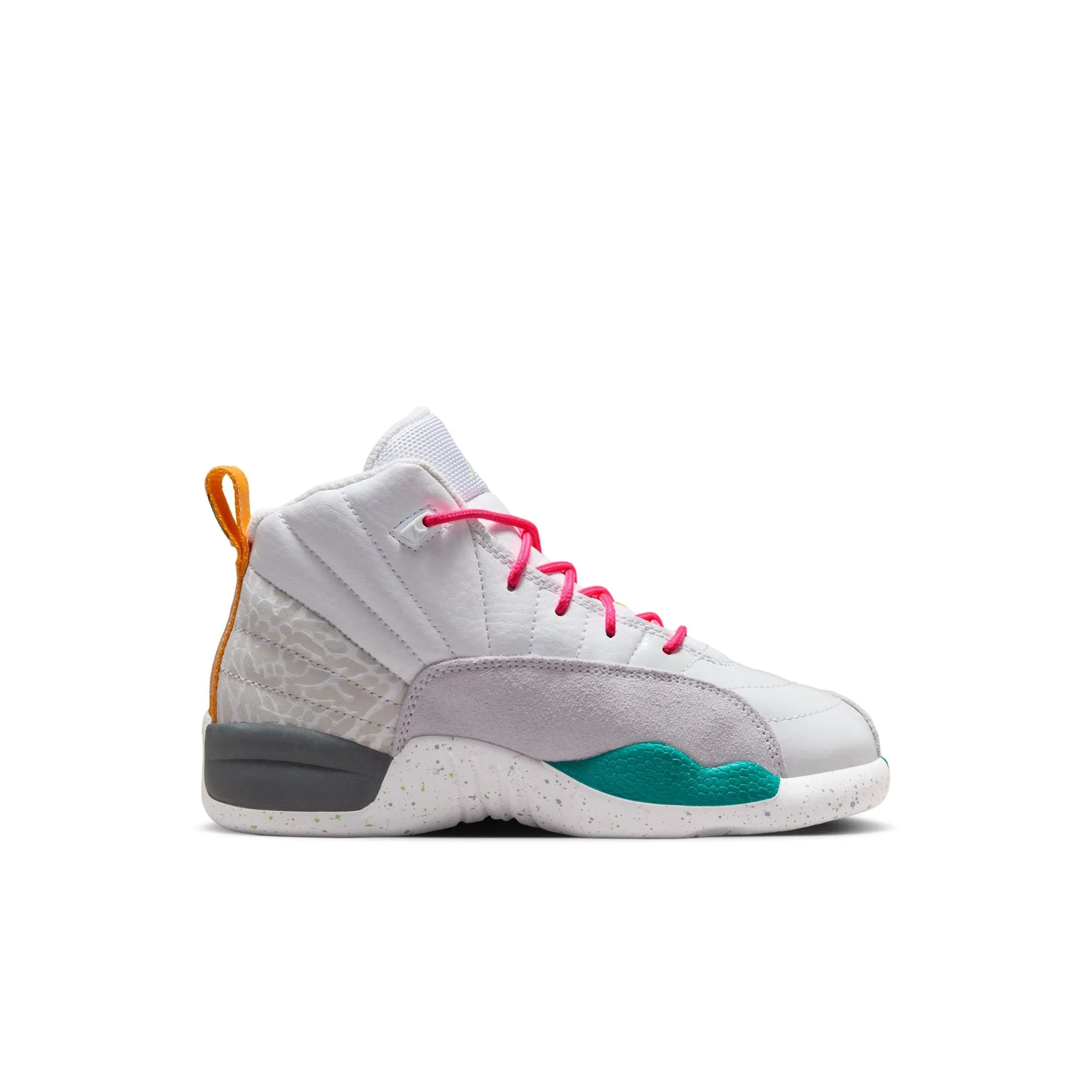 Jordan - Girl - PS Retro 12 - White/Vapor Green/Photon Dust