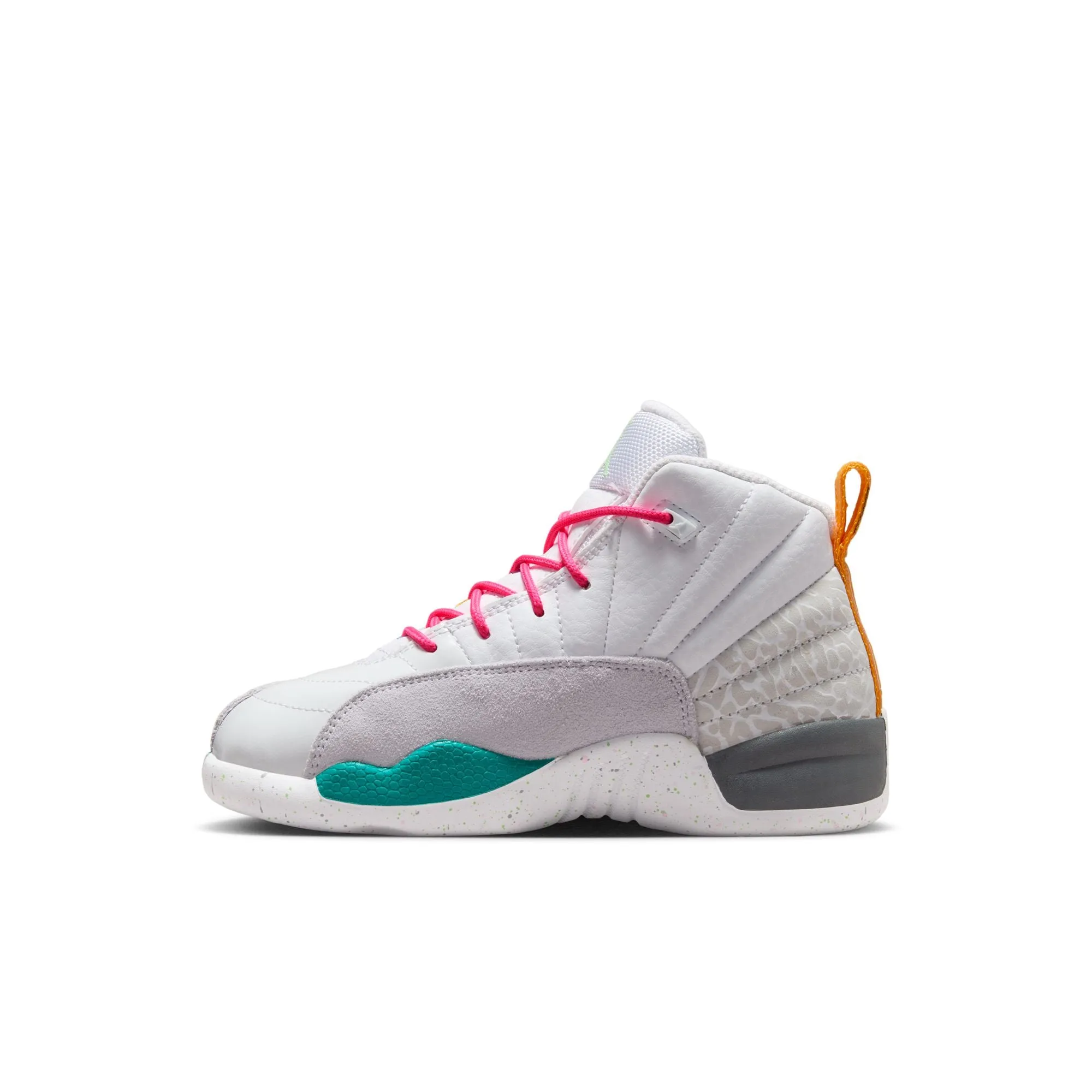 Jordan - Girl - PS Retro 12 - White/Vapor Green/Photon Dust