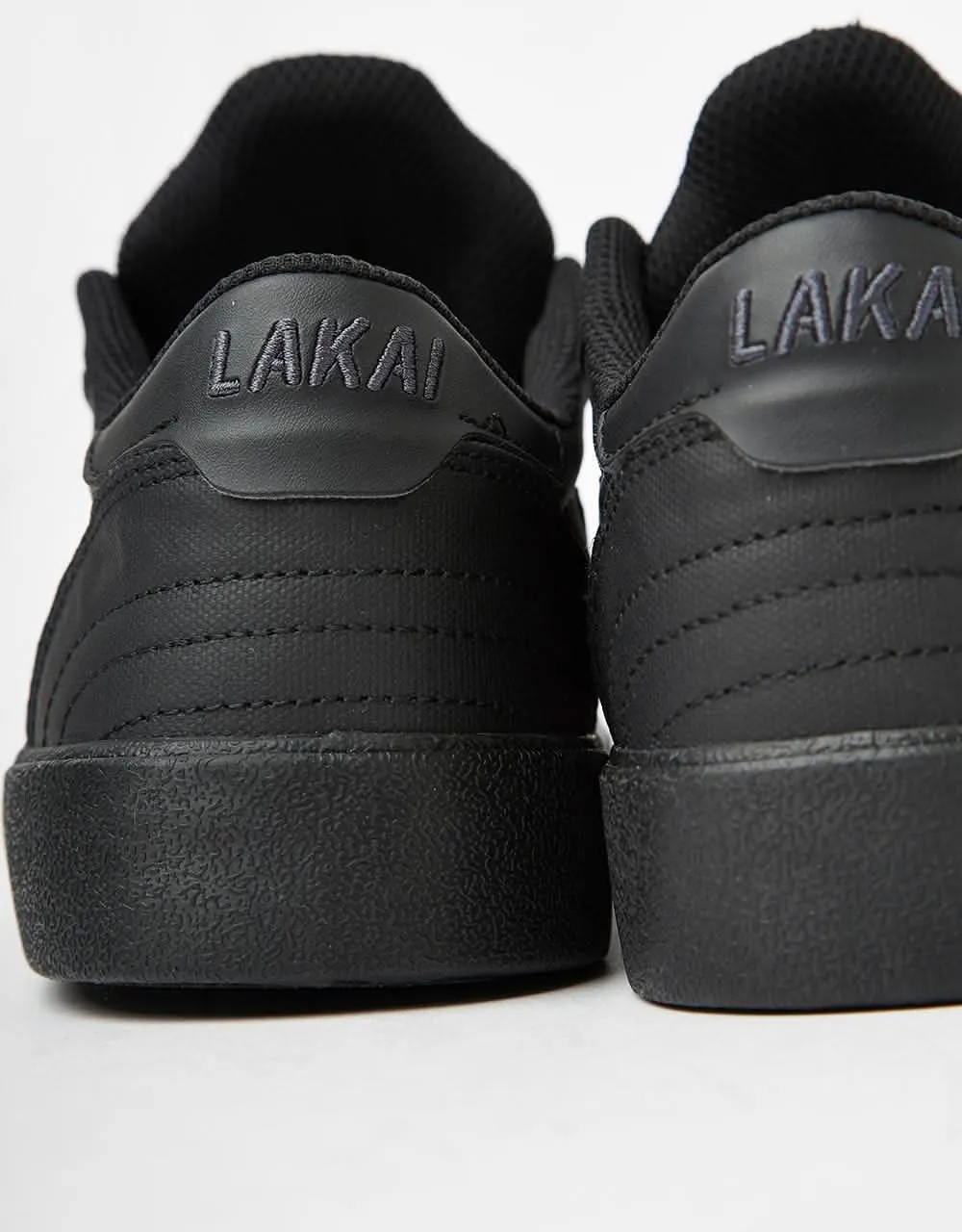 Lakai Cambridge Skate Shoes - Black Canvas