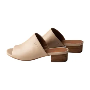 Low Heeled Mule Sandals (Linen) - View Bundle Deal!