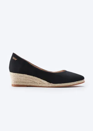 Riba Canvas Espadrille Wedges