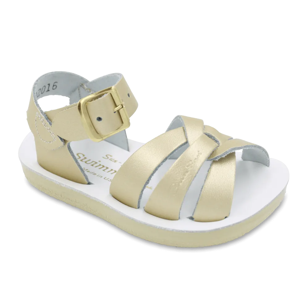 Salt Water by Hoy Kids Shoes Sun-San - Swimmer Sandal in Rose Gold