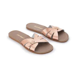 Salt Water Sandals Classic Slide -Rose Gold