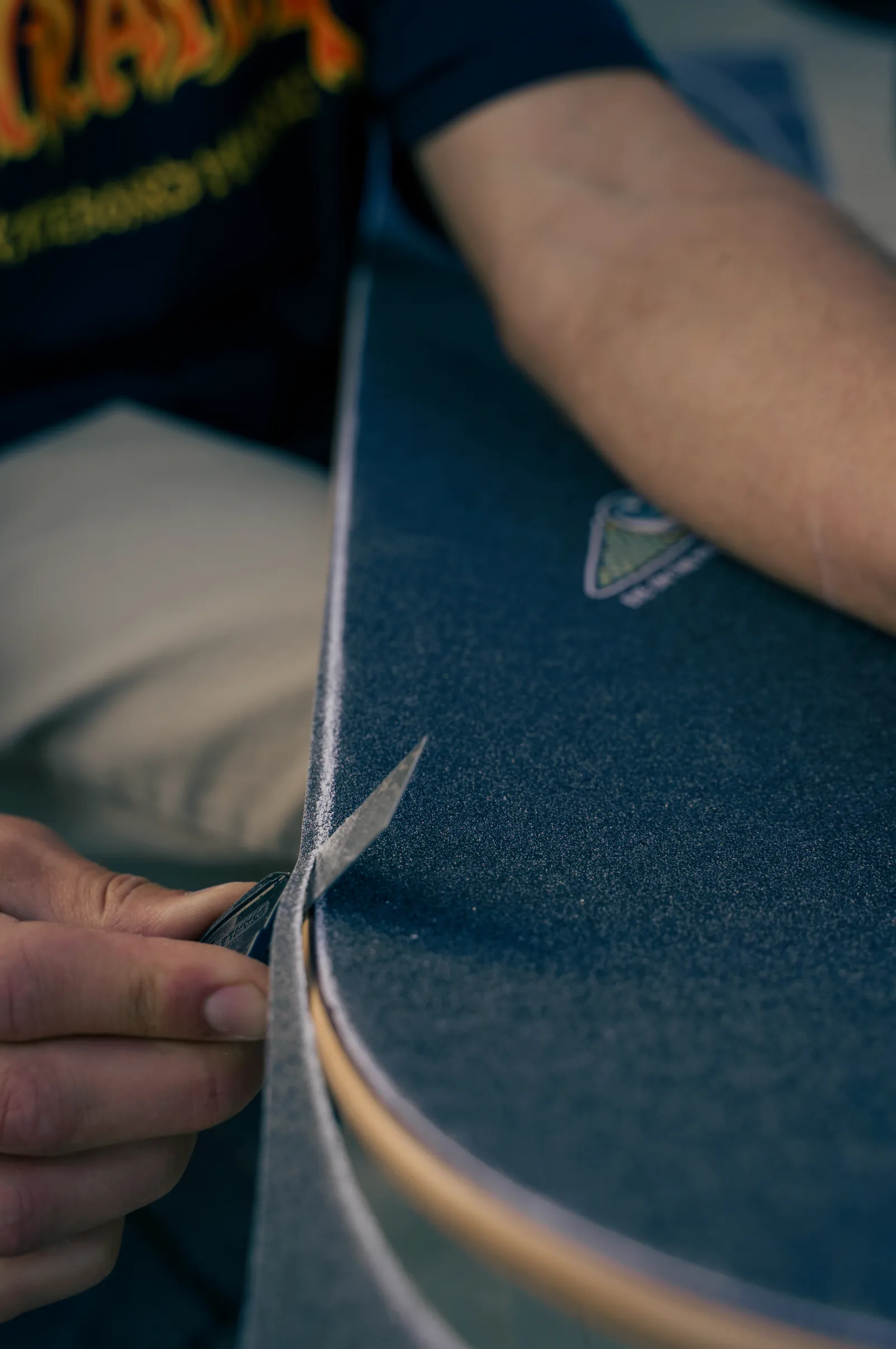 Stoked Burn Baby Black Griptape