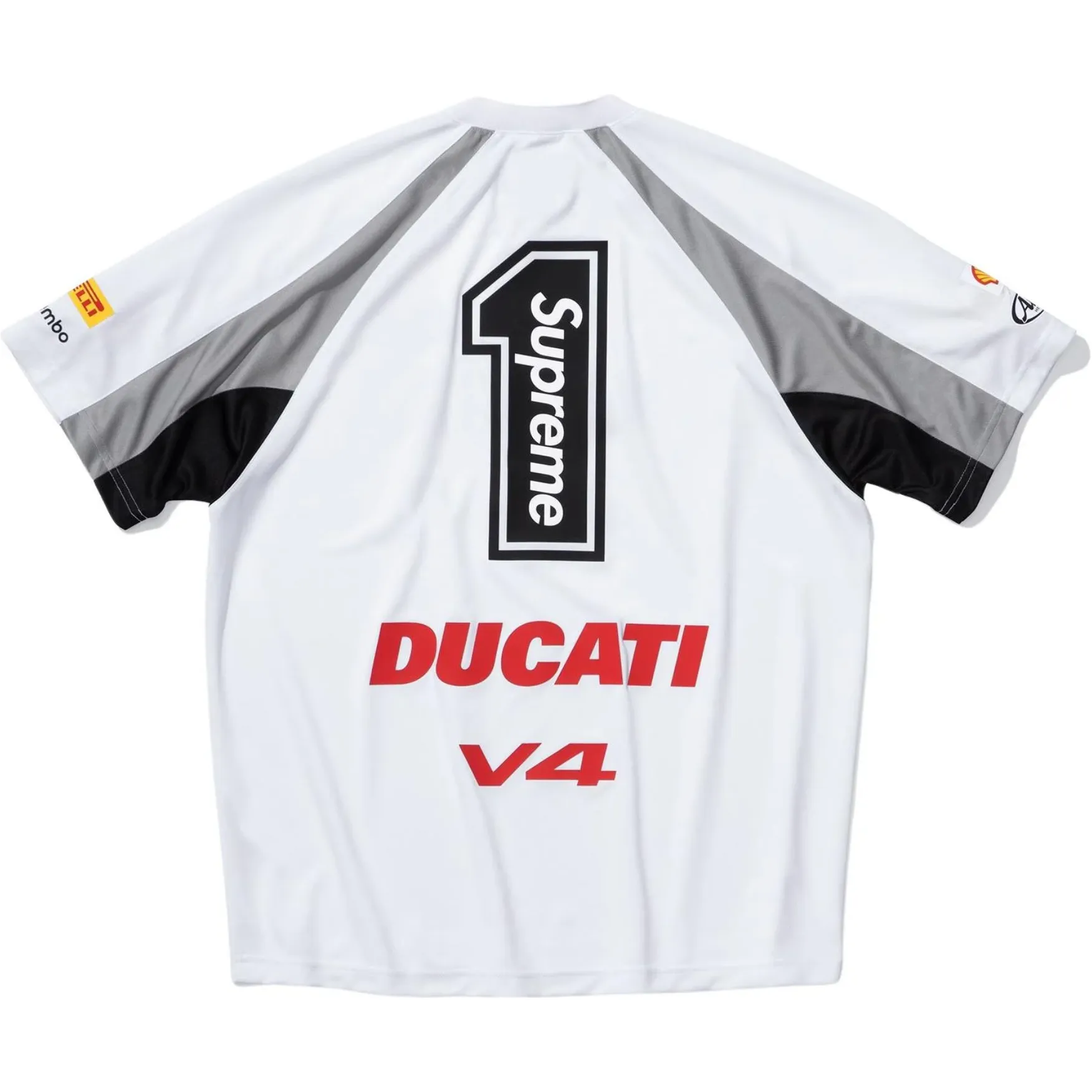 SUPREME®/DUCATI® SOCCER JERSEY WHITE