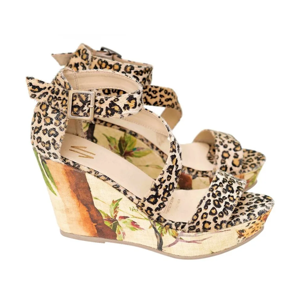 Tropical  Espadrille Cheetah Print