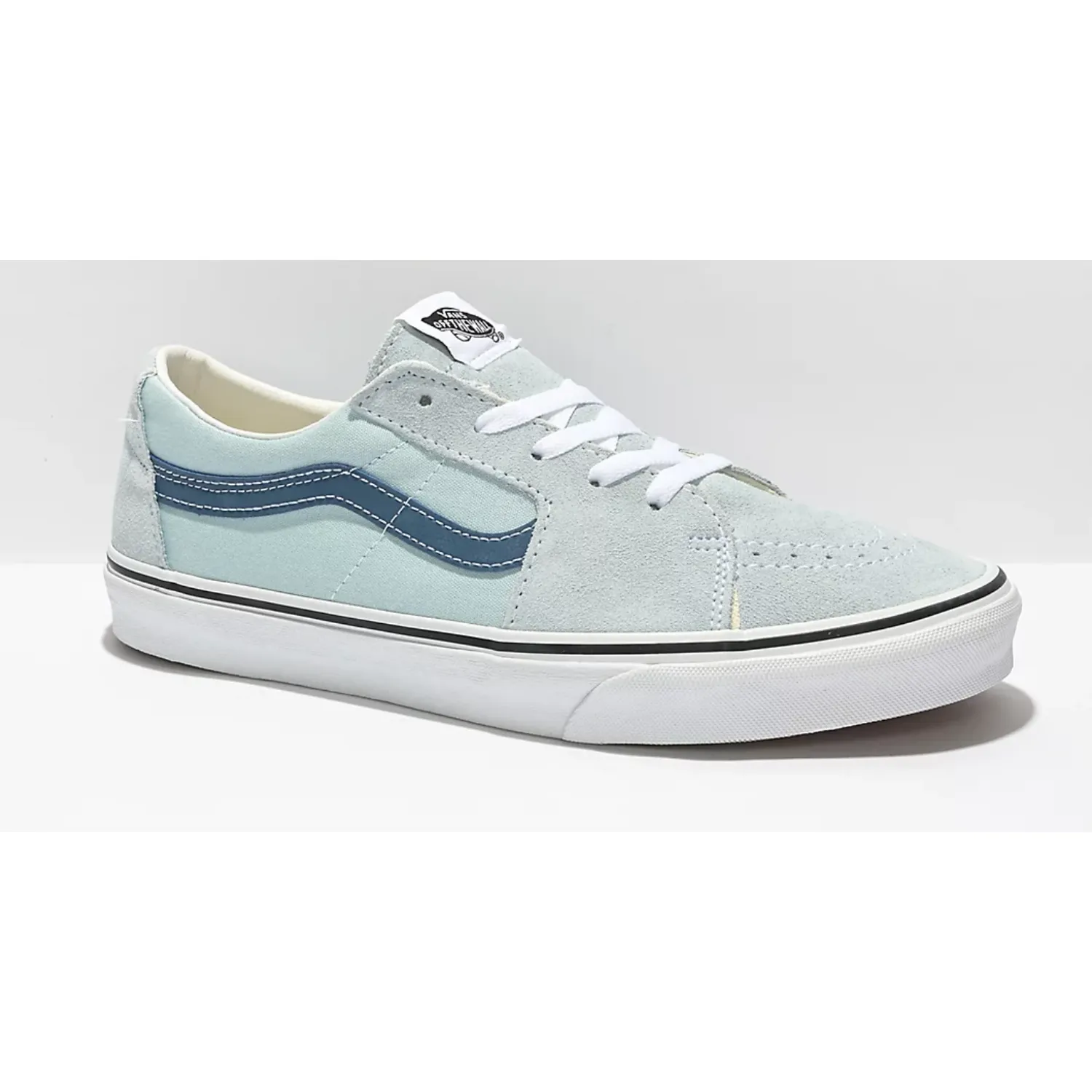 Vans Sk8-Low (Utility Pop) Delicate Blue/Navy Men's Skate Shoes