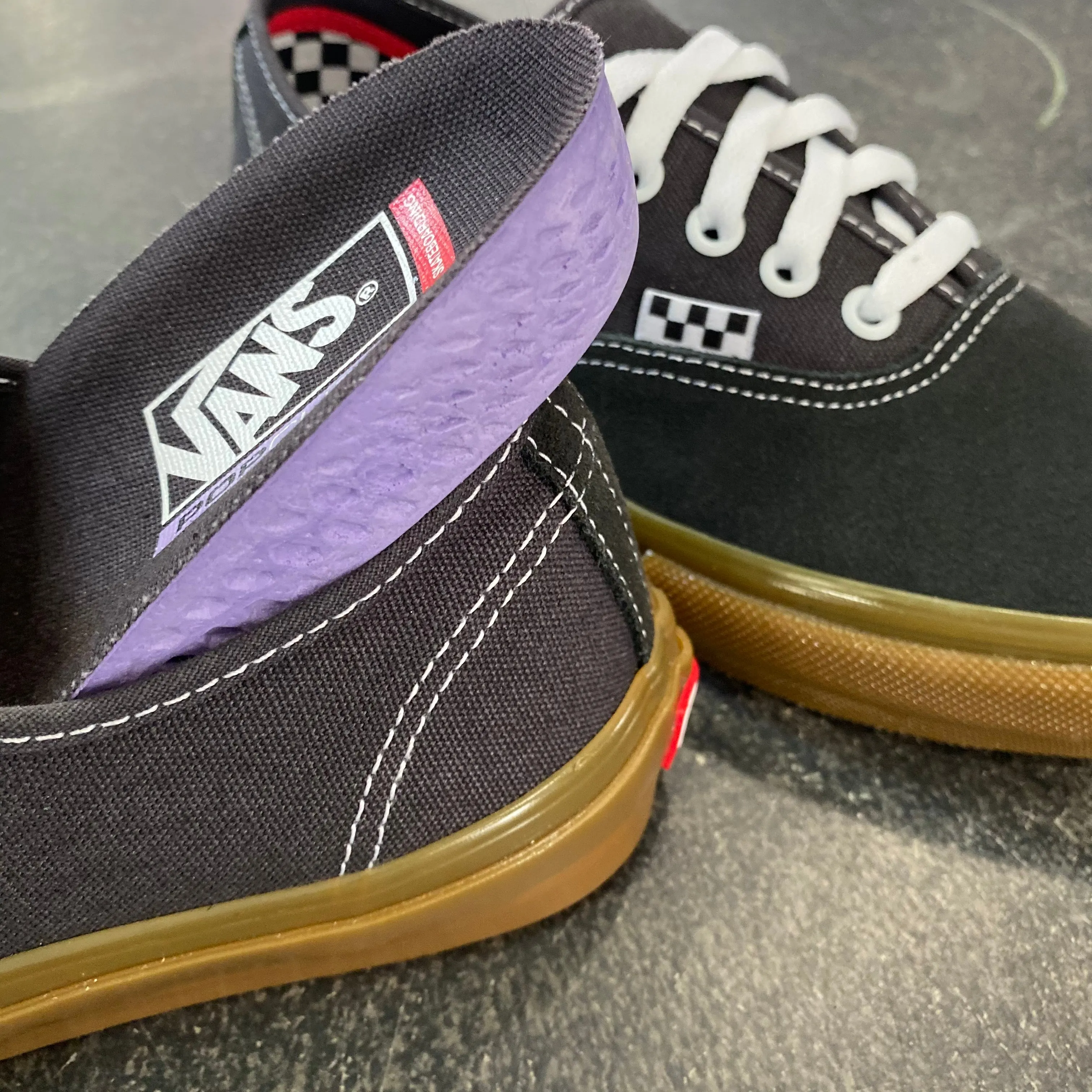 Vans Skate Authentic Raven/Gum