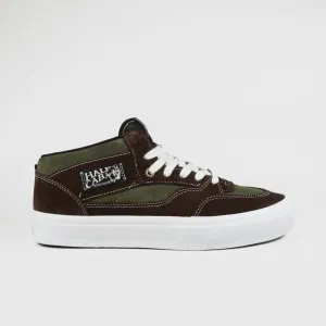 Vans - Skate Half Cab '92 VCU Shoes - Dark Brown / White