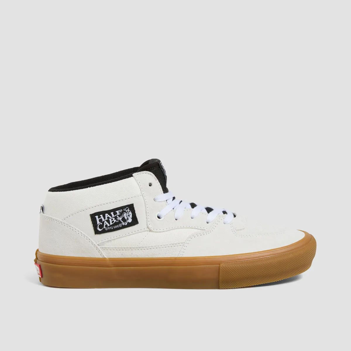 Vans Skate Half Cab Shoes - Antique White/Gum