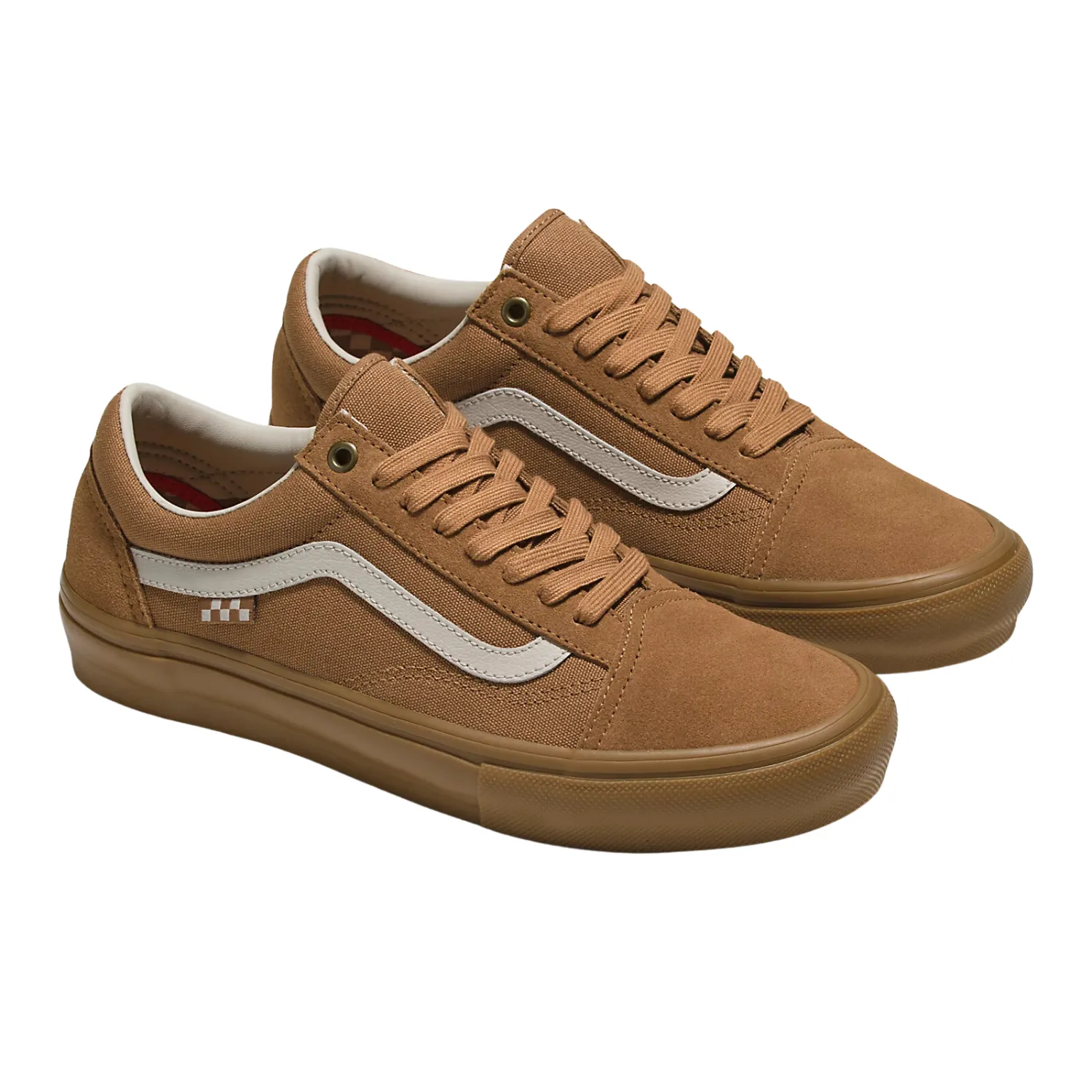 Vans Skate Old Skool Light Brown/Gum - Men's Shoes