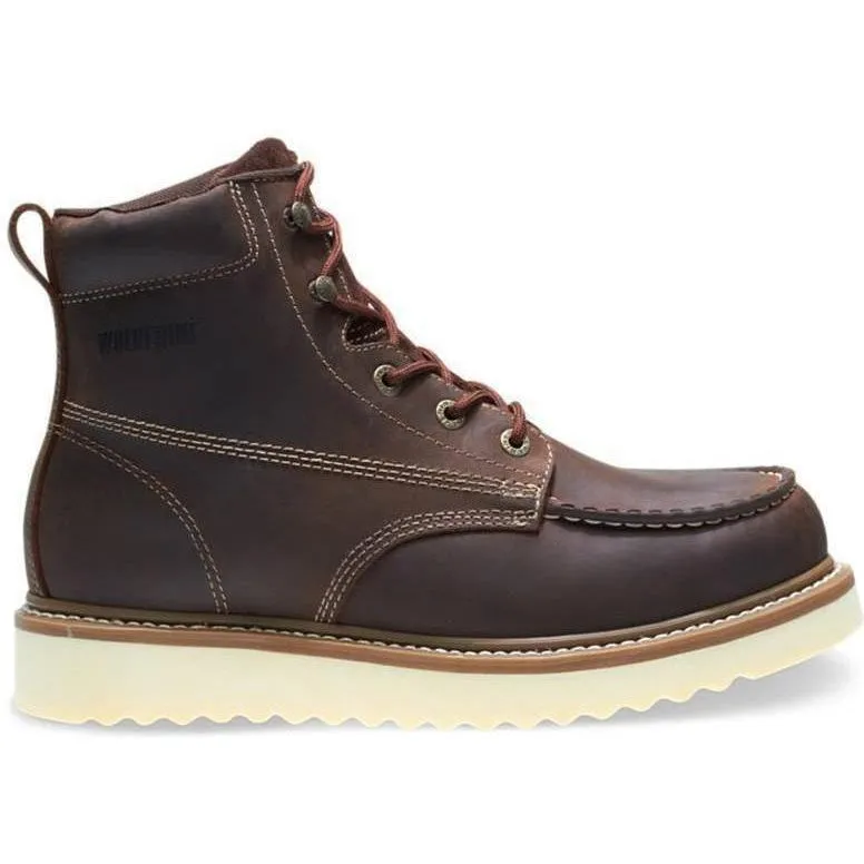 Wolverine Men's Loader 6" Wedge Work Boot - Brown - W10744