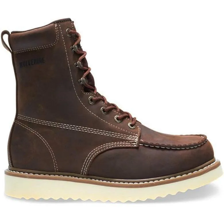 Wolverine Men's Loader 8" Wedge Work Boot - Brown - W10741