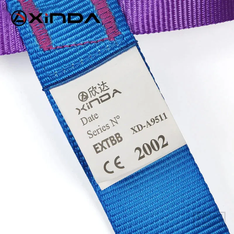 XINDA Professional Outdoor Rock Climbing Harness High Altitude Full Body Safety Belt for Mountaineering Survival Kit Equipment